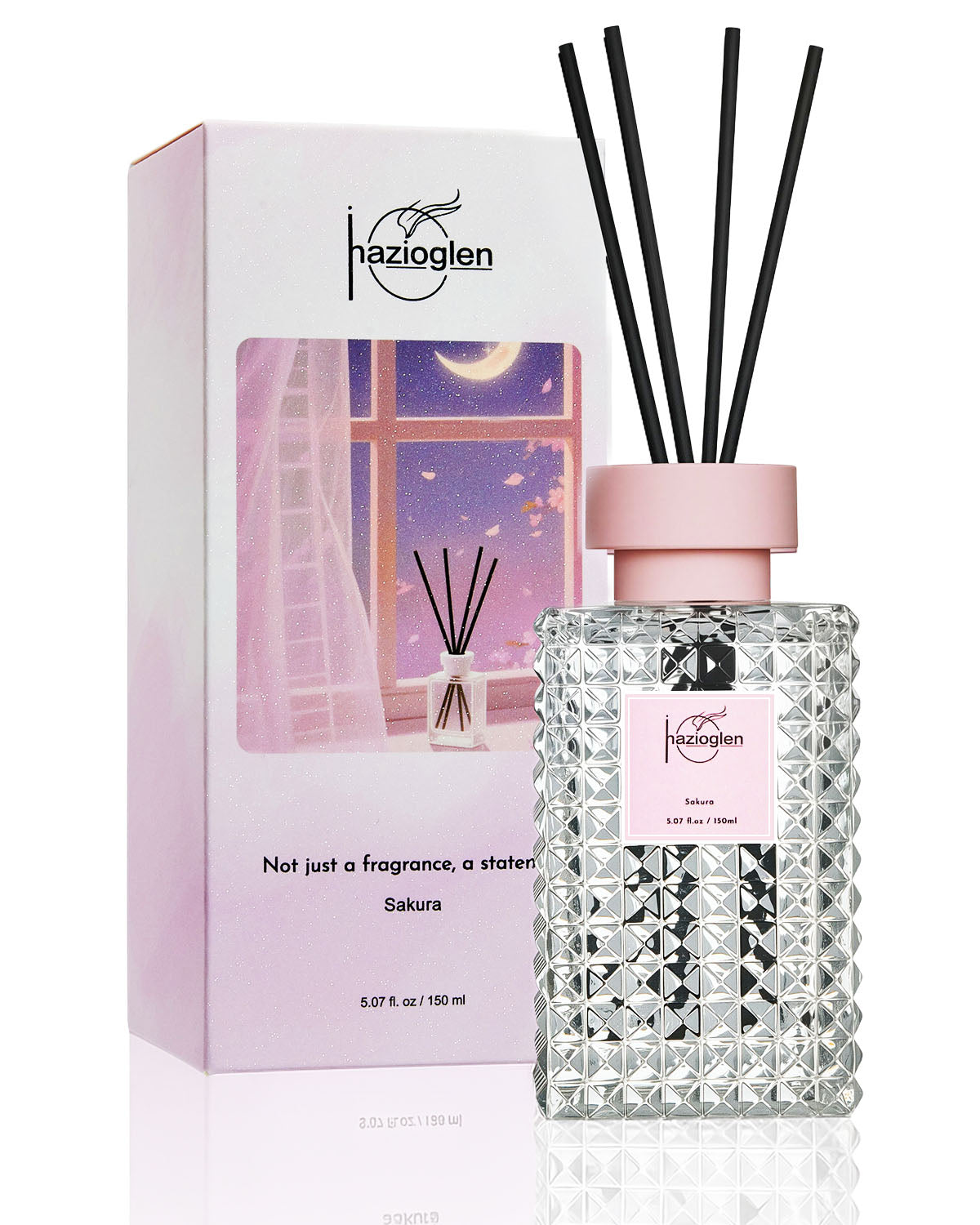 Reed Diffuser Set, Sakura Scent