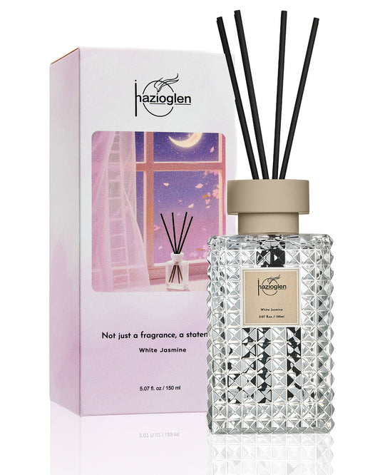 Reed Diffuser Set, White Jasmine Scent
