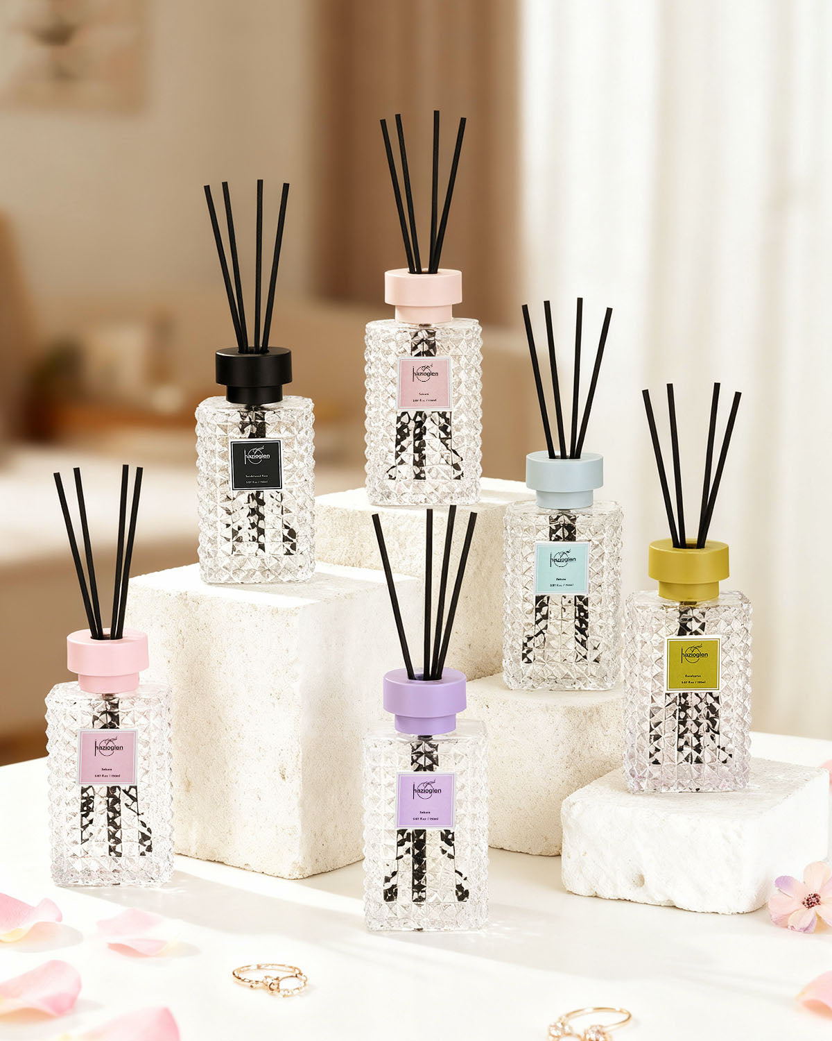 Reed Diffuser Set, White Magnolia Scent