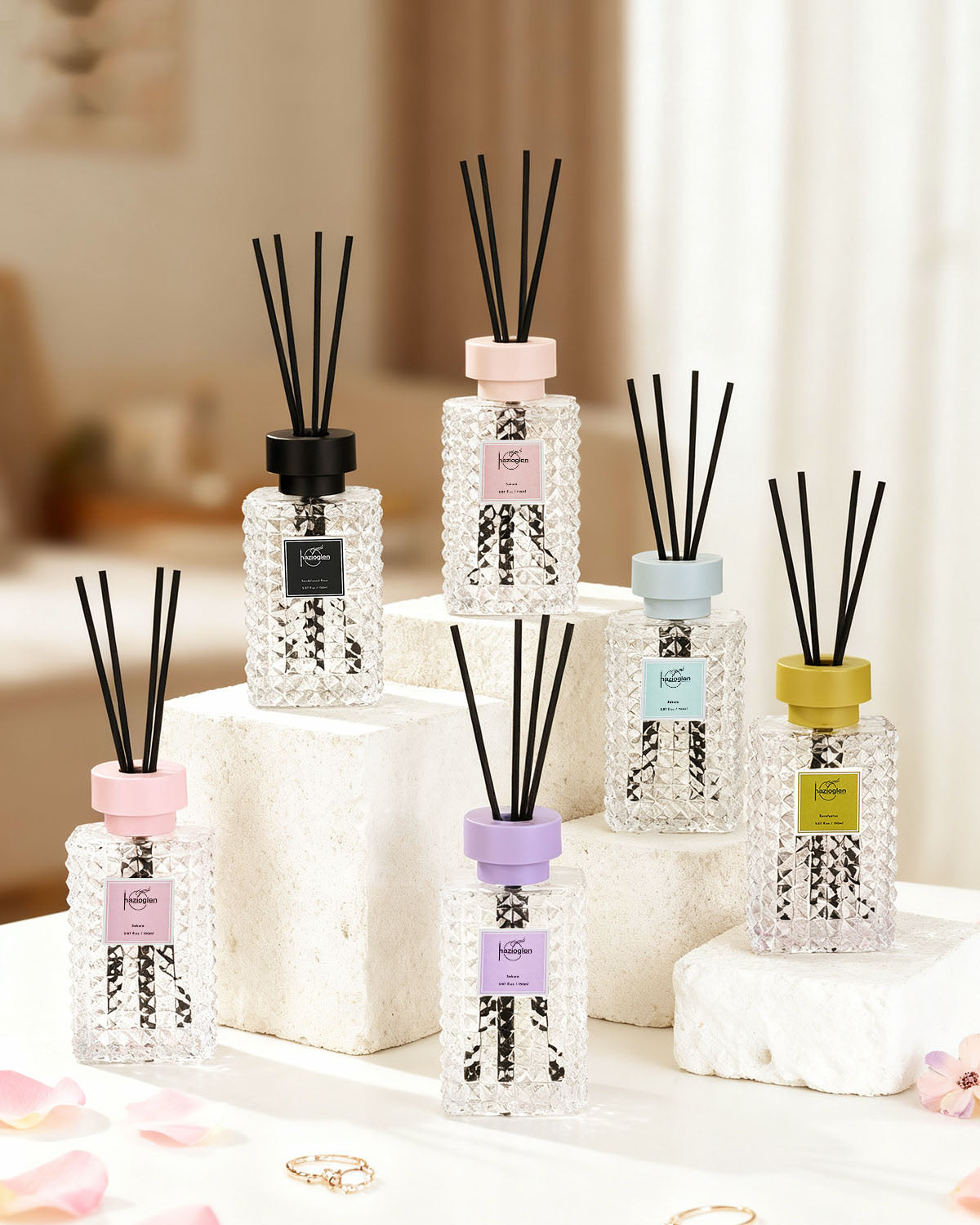 Reed Diffuser Set, Eucalyptus Scent