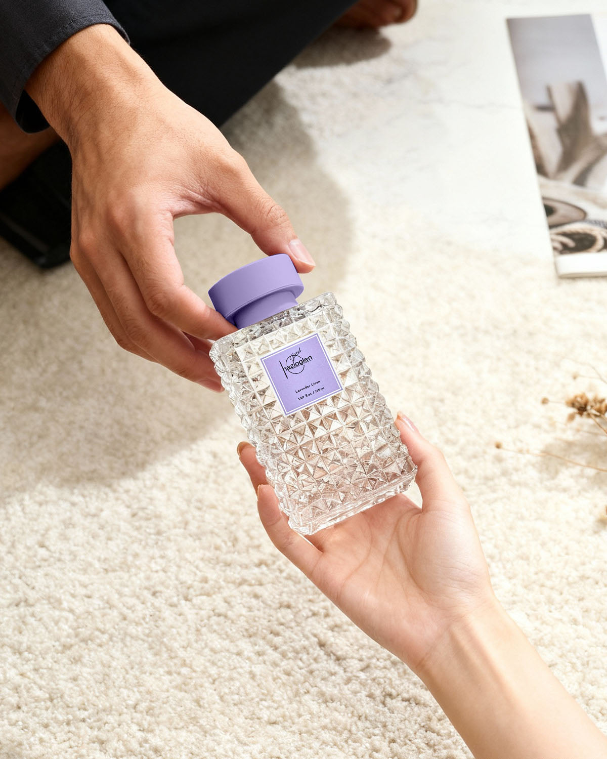 Reed Diffuser Set, Lavender Linen Scent