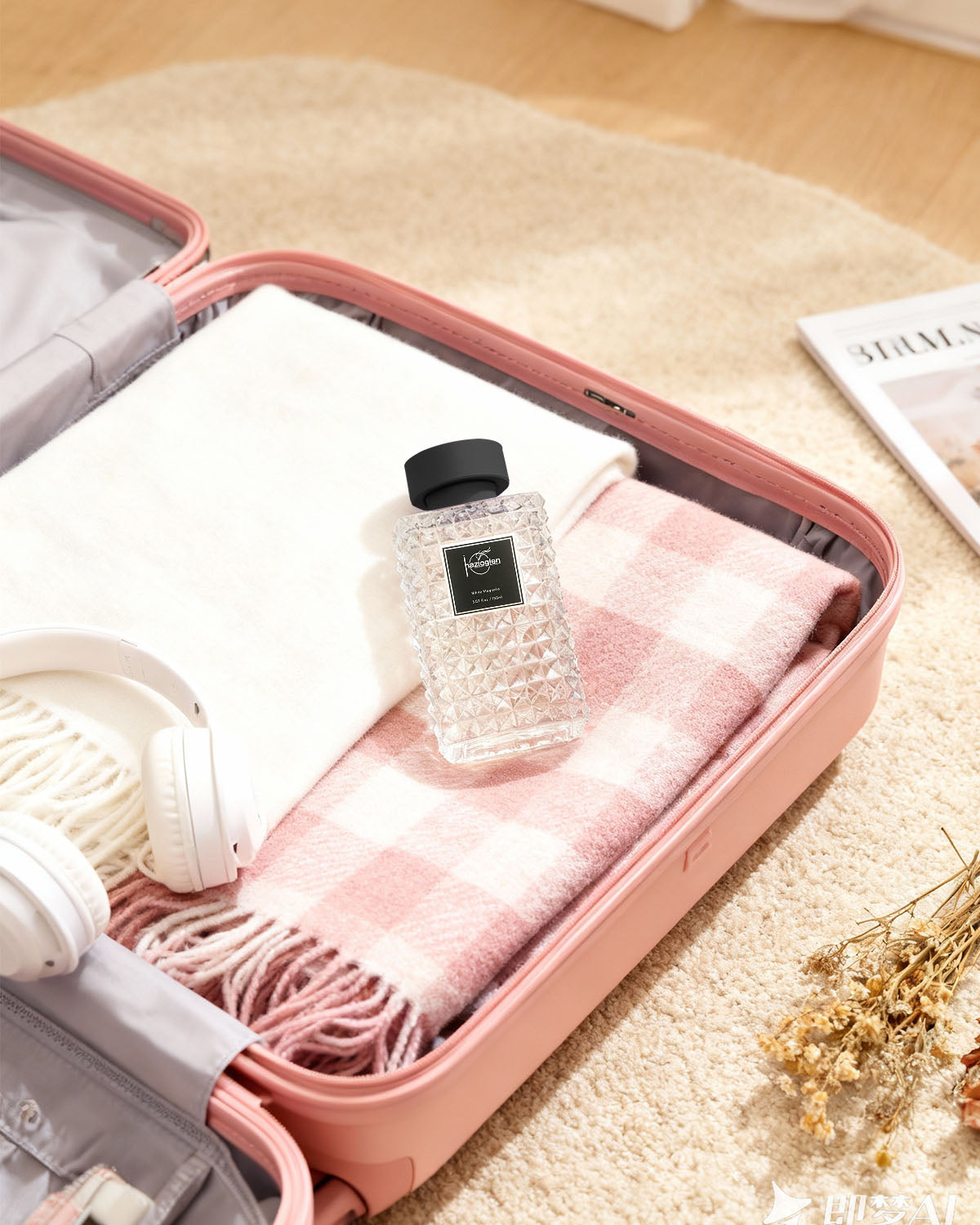 Reed Diffuser Set, White Magnolia Scent
