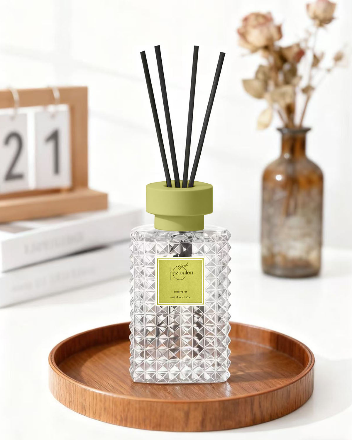 Reed Diffuser Set, Eucalyptus Scent