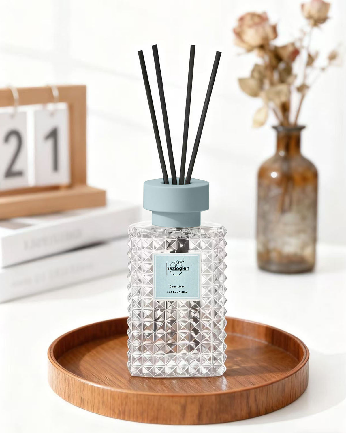 Reed Diffuser Set, Clean Linen Scent
