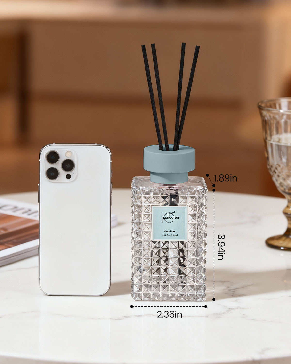 Reed Diffuser Set, Clean Linen Scent